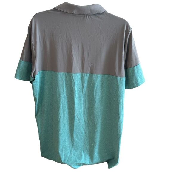 Adidas Men's Colorblock Polo Shirt Multicolor Size M Golf Casual - Picture 3 of 5
